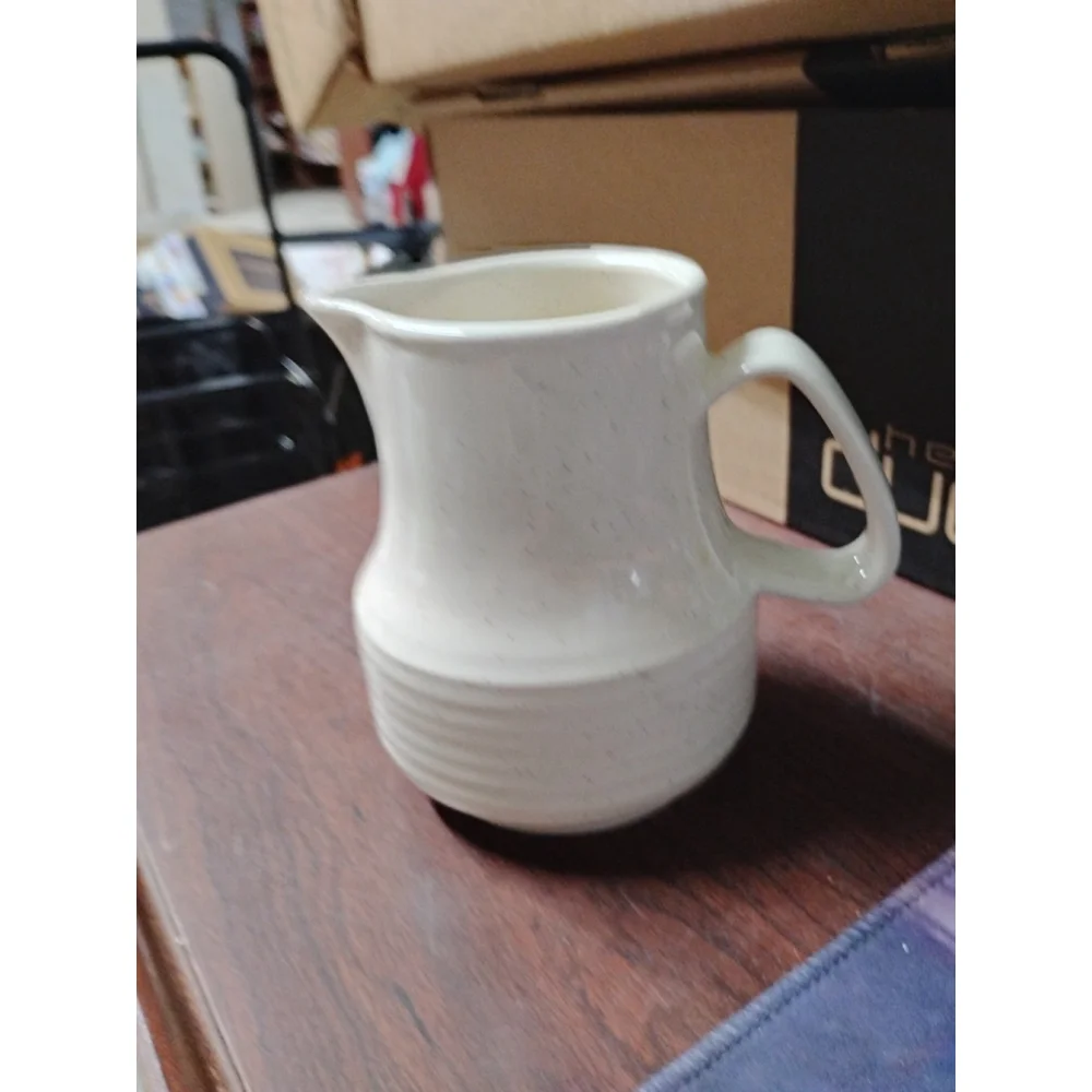 Andre Ponche Delightful Pitcher‎ Creamer Decostone Made in USA Vintage